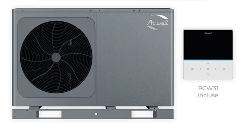 PAC Air/Eau Haute température WELLEA M R-290 BDHW